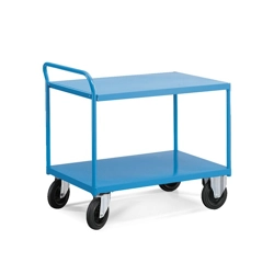 vendita online Carrello componibile combi con freno e base acciaio mm.1095x700x1000h - ral5012 Carrelli e Contenitori Per Officina - Moduli Per Carrelli Fami